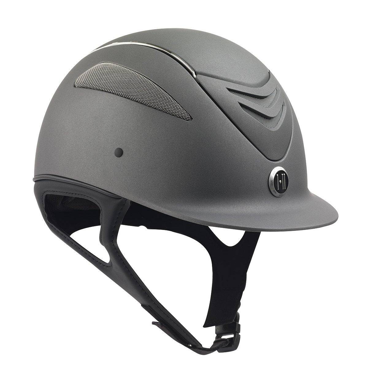 One K Defender Chrome Stripe Helmet - Image 3
