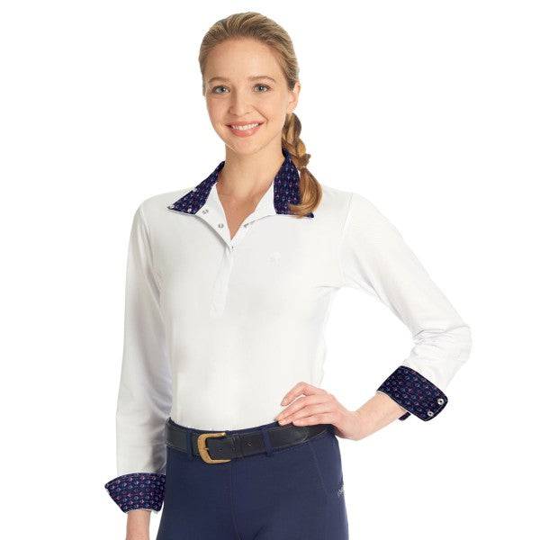 Ovation Jorden Qtr Snap Ladies Tech Show Shirt - Image 5